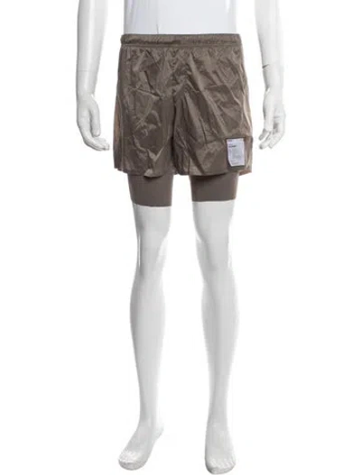 Pre-owned Satisfy Swim Trunks W/ Tags In Grey