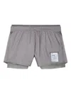 Satisfy Techsilk 3" Shorts In Gray