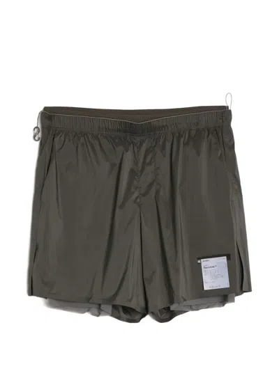 Satisfy Techsilk 5" Riunning Shorts In Gray