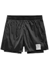 Satisfy Techsilk 8' Shorts In Black