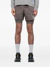 Satisfy Techsilk™ 8" Double-layer Running Shorts In Gray