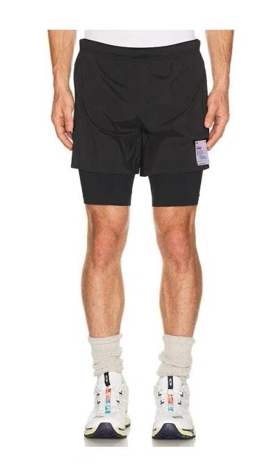 Satisfy Techsilk 8 Shorts In Black