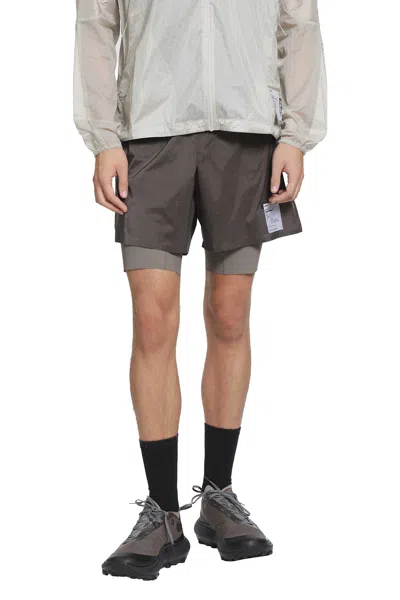 Satisfy Techsilk 8'' Shorts In Brown
