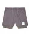 Satisfy Techsilk 8' Shorts In Gray