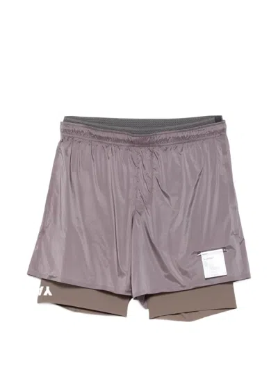 Satisfy Techsilk 8" Shorts In Purple