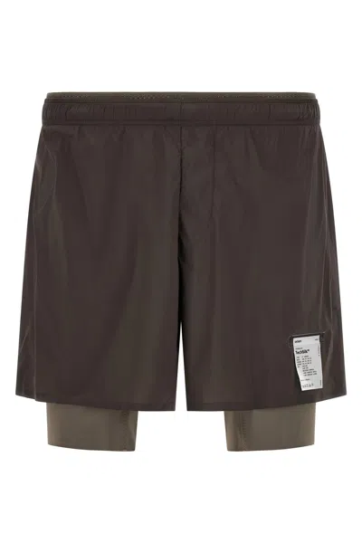 Satisfy Techsilk™ Bermuda And Short Gray In Brown