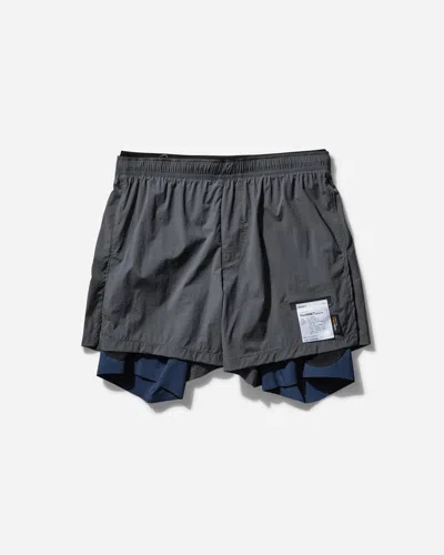 Satisfy Techsilk Cordura 8 Shorts Stone In Grey