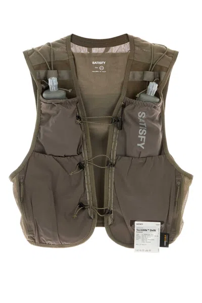 Satisfy Techsilk Drift Cordura 5l Hydration Mini Vest In Falconsa