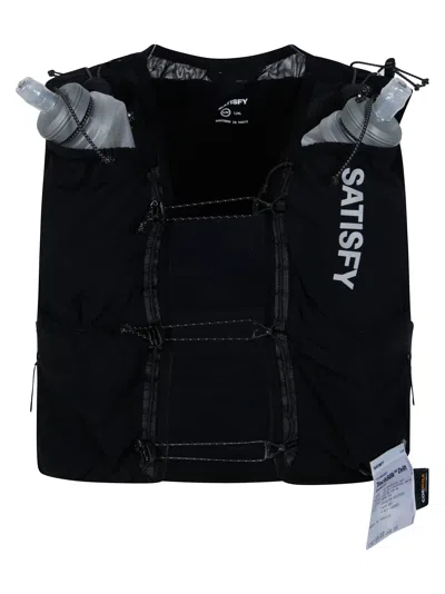 Satisfy Techsilk Drift Cordura 5l Hydration Vest In Blue