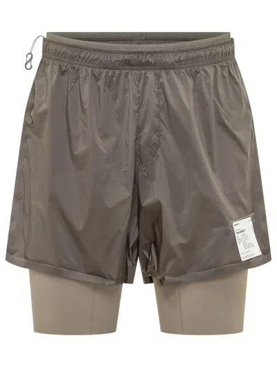 Satisfy Tech-silk Mini Shorts In Quicksand