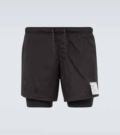 Satisfy Techsilk Running Shorts In Black