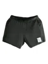 Satisfy Double-layer Shorts In Black