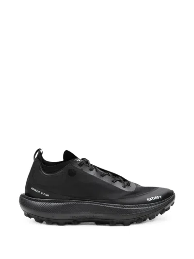Satisfy Therocker Ripstop Panelled Sneakers In Black