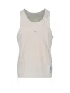 Satisfy Top Space-o Singlet In White