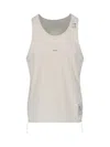 Satisfy Top "space-o Singlet" In White