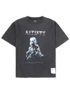 Satisfy T-shirt Mothtech Aged Black In Black