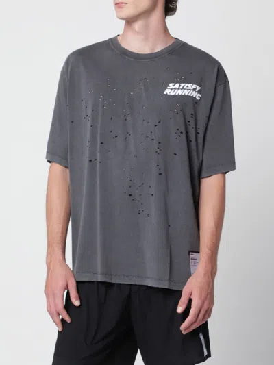 Satisfy T-shirt Men Color Black In Gray