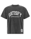 Satisfy T-shirt Mothtech Aged Black In Gray