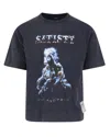 Satisfy T-shirt Mothtech Aged Black In Gray