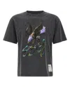 Satisfy T-shirt Mothtech Aged Black Eagle In Gray