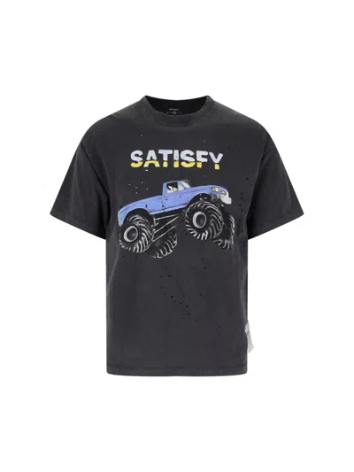 Satisfy T-shirt Mothtech In Black