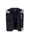 Satisfy Black Hydration Vest Multiple Pockets Jacket In Multi
