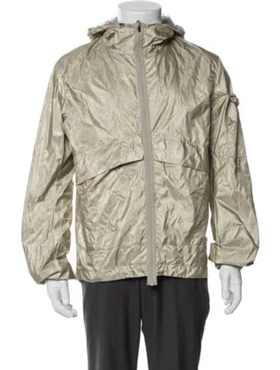 Pre-owned Satisfy Windbreaker In Neutral
