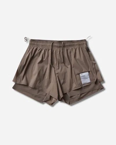 Satisfy Women S Techsilk 3in Shorts Falcon In Brown
