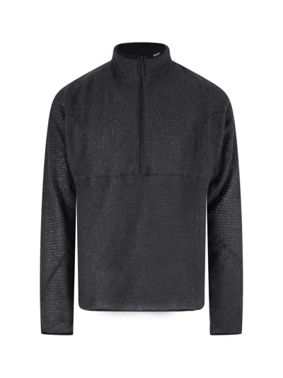 Satisfy Reissverschluss-cardigan "fuzzfleece™ Ad" In Grau