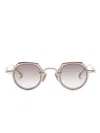 Sato Eyewear Revatit Sunglasses In Gold