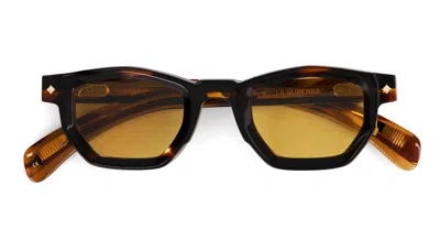 Sato La Superba - Cognac Sunglasses In Brown