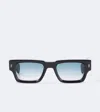Sato Sira Rectangular Glasses In Black