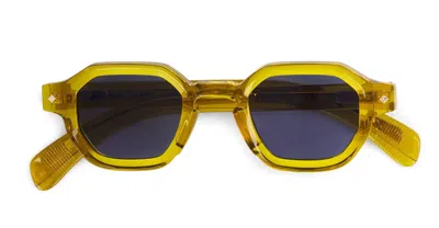 Sato Sunglasses In Transparent Yellow
