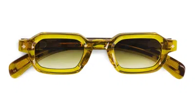 Sato Sunglasses In Yellow Trasparent