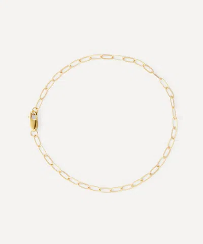 Satomi Kawakita 14ct Gold Juno Chain Bracelet In Orange