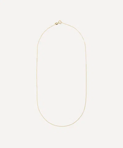 Satomi Kawakita 14ct Gold Slip 16' Inch Chain Necklace