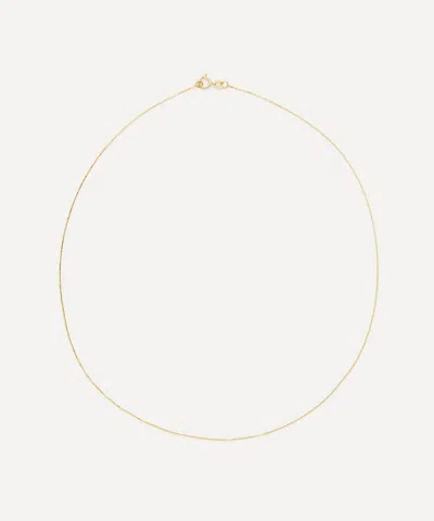 Satomi Kawakita 14ct Gold Slip Chain Necklace In Purple