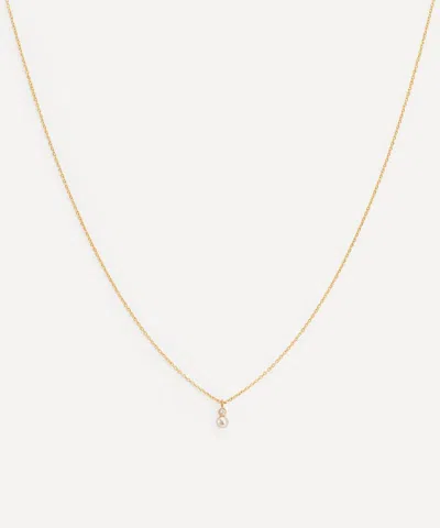Satomi Kawakita 18ct Gold Mixed Media Pearl And White Diamond Necklace