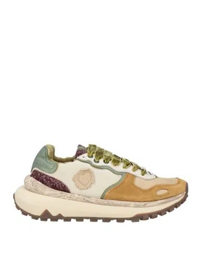 Satorisan Man Sneakers Beige Size 9 Leather In Multi