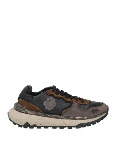Satorisan Man Sneakers Black Size 9 Leather