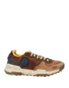 Satorisan Man Sneakers Brown Size 14 Leather In Brown