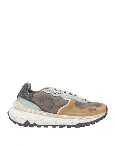 Satorisan Man Sneakers Grey Size 9 Leather
