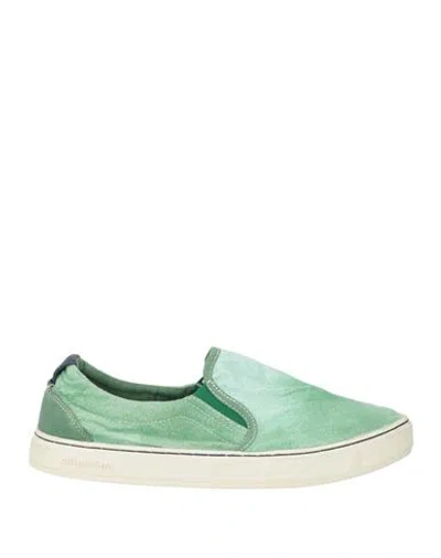 Satorisan Man Sneakers Sage Green Size 9 Textile Fibers, Leather