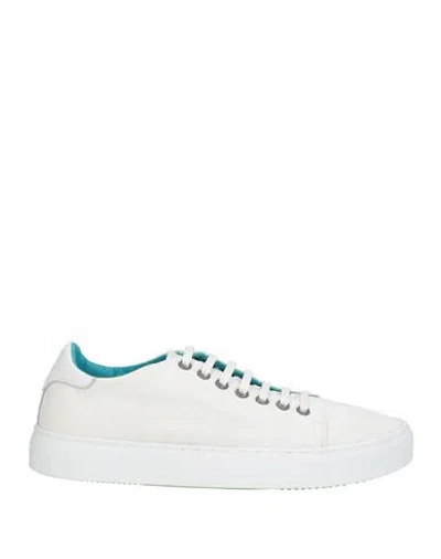 Satorisan Man Sneakers White Size 7 Textile Fibers