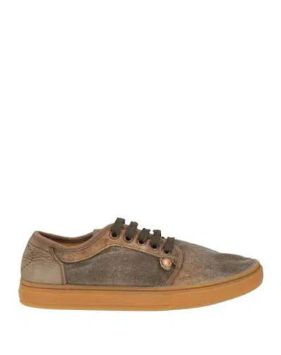 Satorisan Woman Sneakers Brown Size 8 Textile Fibers