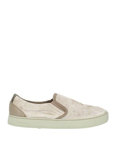 Satorisan Woman Sneakers Khaki Size 8 Textile Fibers, Leather In Sand