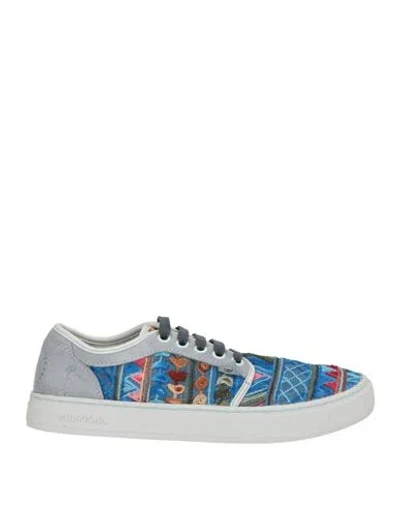 Satorisan Woman Sneakers Light Grey Size 6 Textile Fibers, Leather