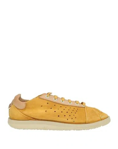 Satorisan Woman Sneakers Marigold Size 6 Leather In Yellow