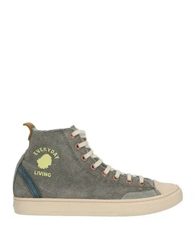 Satorisan Woman Sneakers Sage Green Size 9 Textile Fibers, Leather