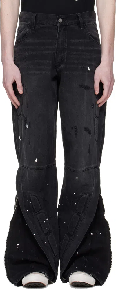 Satoshi Nakamoto Black Enduro Jeans